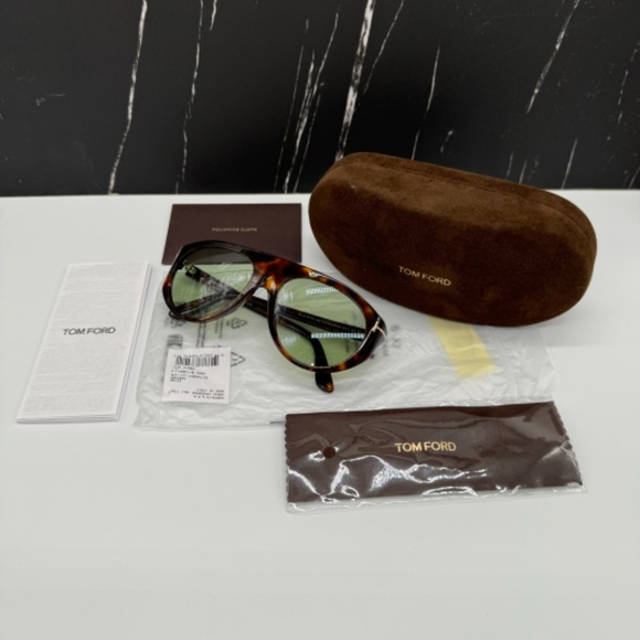 NEW TOM FORD TF1001 54N UNISEX PHOTOCHROMIC SUNGLASSES TOM FORD REX-02 FT1001/S - Picture 11 of 11